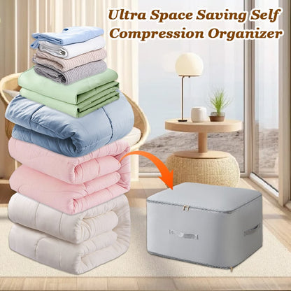 🔥Hot Sale-50% Off🧥Ultra Space Saving Self Compression Organizer