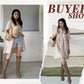💃2026 Summer Hot Sale 70% OFF✨Women's Short Sleeve Button Down Textured Babydoll Dress Dress with Pockets