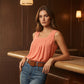 🌈50% OFF !! 🤩Women's Square Neck Sleeveless Vest T-Shirt