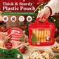 💥70% OFF!!🎁Easy Fill, Easy Seal🎅🍬Festive Self-Seal Treat Bags – Santa & Snowman Print | Resealable, Food-Safe & Perfect for Cookies, Chocolates & Little Gifts 🎅⛄