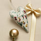 🎅🎁Best Christmas Gift💖DIY Heart Shaped Hand Embroidered Christmas Ornament/Ornament Kit
