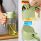 2-in-1 Glass Oil Sprayer and Dispenser 💥Winter Hot Sale 49% Off🚛Buy More Free More