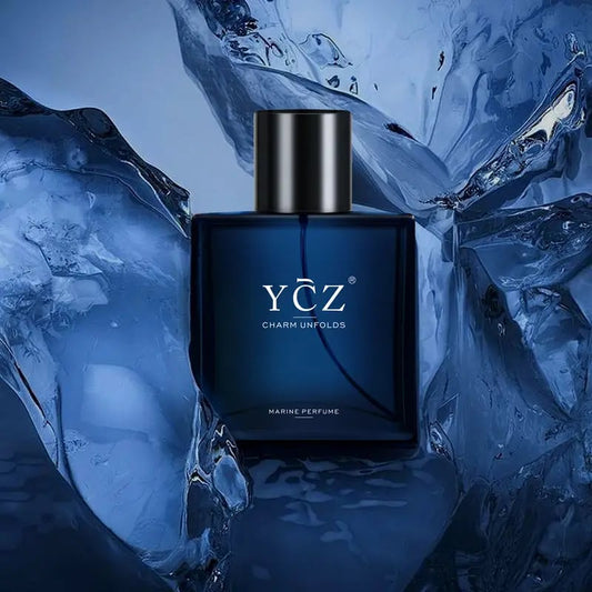 ⚡LIMITED TIME 50% OFF!🌊YCZ Midnight Marine Eau De Parfum Unisex 50ml – Ocean Aroma with Pink Pepper, Ginger & Musk ✨