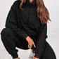 🔥Hot Sale-50% OFF💕Womens 2 Piece Long Sleeve Half Zip Pullover Fall Tracksuit Sweatsuits Set