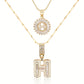 🎁Best Seller-50% OFF💖2 Pack - Initial Letter Pendant Necklaces
