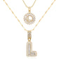 🎁Best Seller-50% OFF💖2 Pack - Initial Letter Pendant Necklaces