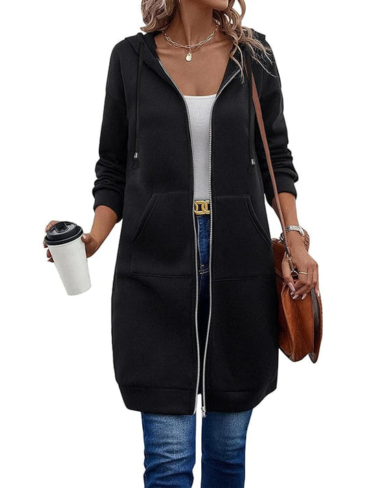 💖Hot Sale-50% Off🔥Women Casual Zip up Fleece Hoodies