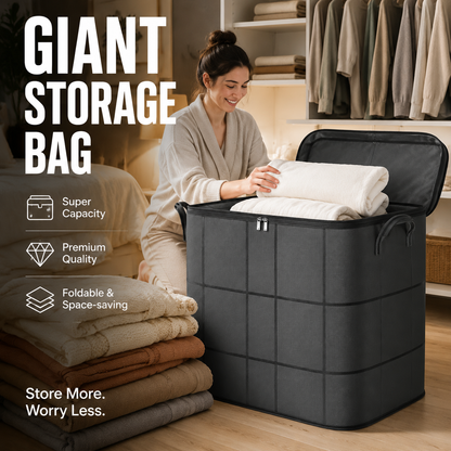 🏠Giant Storage Bag – Declutter Your Home in Seconds✨