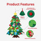 🎄🎁Interactive Felt Christmas Tree Set