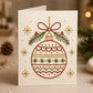 🌲🪡Christmas Hand Embroidery Card DIY Kit | Stitch Your Way Into the Christmas Spirit ✨🎁