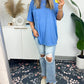 🍧Summer Hot Sale 50% OFF🔥Women's Raw Edge Boxy Tee