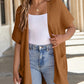 ⏰Early Autumn Sales 49% OFF🔥Women's Short Sleeve Pleated Lightweight Open Front Cardigan