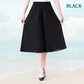 🔥Hot Sale🔥Women's High Elastic Waist Pleated Chiffon Wide Leg Culottes