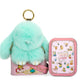 Handcrafted Soft Bunny Charm: Adorable Plush Rabbit Toy Keychain