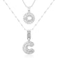 🎁Best Seller-50% OFF💖2 Pack - Initial Letter Pendant Necklaces