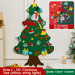 🎅Xmas Hot Sales - 50% OFF!🎄DIY Felt Christmas Tree for Kids✨32 Reusable Ornaments + Fairy Lights