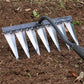 🔥 4/5/6/7 Teeth Carbon Steel Garden Hand Rake