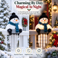 ☃️WinterGlow Snowman Icicle Light Decor