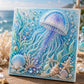 🌊LAST DAY SALE: Only £7.99🌊✨Ocean Theme Pearl Art DIY Kit – Relaxing DIY Craft to Create Stunning Coastal Artwork