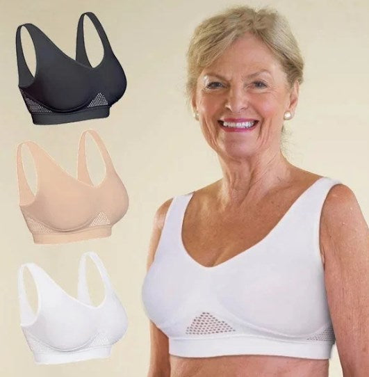 🔥Hot Sale🔥Breathable Cool Liftup Air Bra（3 pieces）