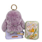Handcrafted Soft Bunny Charm: Adorable Plush Rabbit Toy Keychain