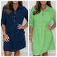 🔥BUY 2 GET 10% OFF💝Women’s Summer Plus Size Shirt Dress