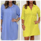 🔥BUY 2 GET 10% OFF💝Women’s Summer Plus Size Shirt Dress