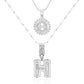🎁Best Seller-50% OFF💖2 Pack - Initial Letter Pendant Necklaces