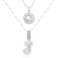 🎁Best Seller-50% OFF💖2 Pack - Initial Letter Pendant Necklaces
