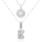 🎁Best Seller-50% OFF💖2 Pack - Initial Letter Pendant Necklaces