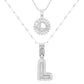 🎁Best Seller-50% OFF💖2 Pack - Initial Letter Pendant Necklaces