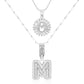 🎁Best Seller-50% OFF💖2 Pack - Initial Letter Pendant Necklaces