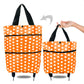 🛍️2-in-1 Foldable Shopping Cart – Carry More, Roll Easier