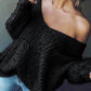 🔥2025 New Arrival-50% Off🌺Women's Plain Drop Shoulder V Neck Sweater