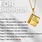 💌My Book Necklace for Daughter,Son or Lover🎁Birthday Day Gift Graduation Jewelry of Love