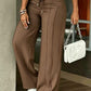 ⏳Last Day Sale-50% OFF👖Women's High-Waisted Straight Leg Trousers