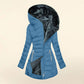 ❄️New Arrival-50% Off❄️Women's Hooded Mid-Length Winter Coat With Plush Lining