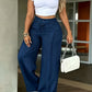 ⏳Last Day Sale-50% OFF👖Women's High-Waisted Straight Leg Trousers