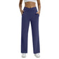 🩷Autumn Hot Sale-50% Off🩷Plus Size Minimalist Baggy Stretch Casual High Rise Straight Leg Pants