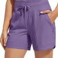 🌞Hot Sale 50% OFF🩳Women's 5" Swim Board Shorts High Waisted Quick Dry Swimming Bottoms
