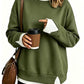 🍁Autumn Sale 50% OFF!👚Women's Loose Faux Two‑Piece Sweatshirt