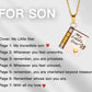 💌My Book Necklace for Daughter,Son or Lover🎁Birthday Day Gift Graduation Jewelry of Love