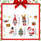 ✨Xmas Sale 50% OFF🎅🎀Christmas Themed Magnetic Sticker