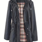 💐SPRING & SUMMER SALE 60% OFF🌧️🧥Women's Checkered Lining Waterproof Windbreaker