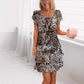 💃SUMMER HOT SALE 66% OFF🎁Multi-plant Floral Print Cascade Dress