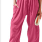 💥Best Seller-60% OFF☀️Women's Linen Wide Leg Pants with Pockets
