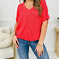 🌟LAST DAY SALE 50% OFF💗Ultimate Comfort Style Women's V-Neck Summer T-Shirt