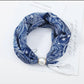 🔥HOT SALE🔥 Pearl Buckle Closure Printed Scarf