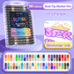 ⏳Last Day-50% Off✨🌈Dual-Tip Glitter Marker Pen