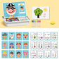 🤩🏆Magnetic Puzzles Face Dress Up Travel Game Double Side Preschool Educational Learning Toy for Kids